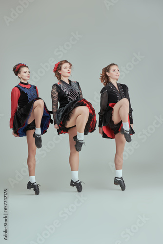 three female dancers