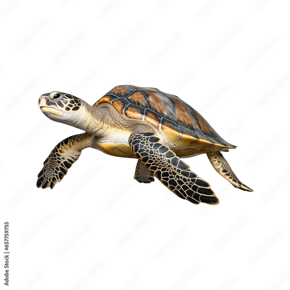 Obraz premium turtle isolated on white