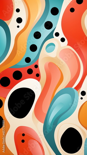 Summer background and banner with water, splash and waves in abstract shape