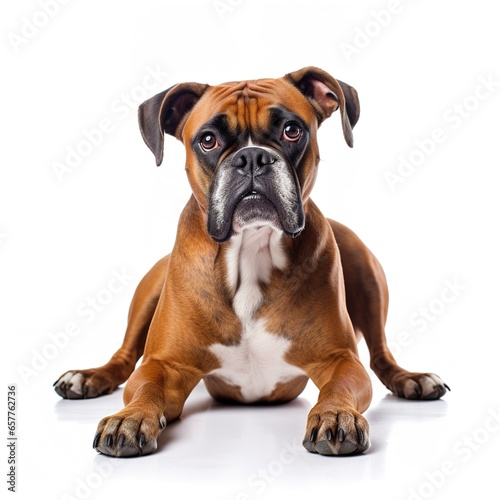 English bulldog puppy isolated © dragan jovic