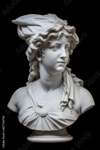 Marble bust of Nike