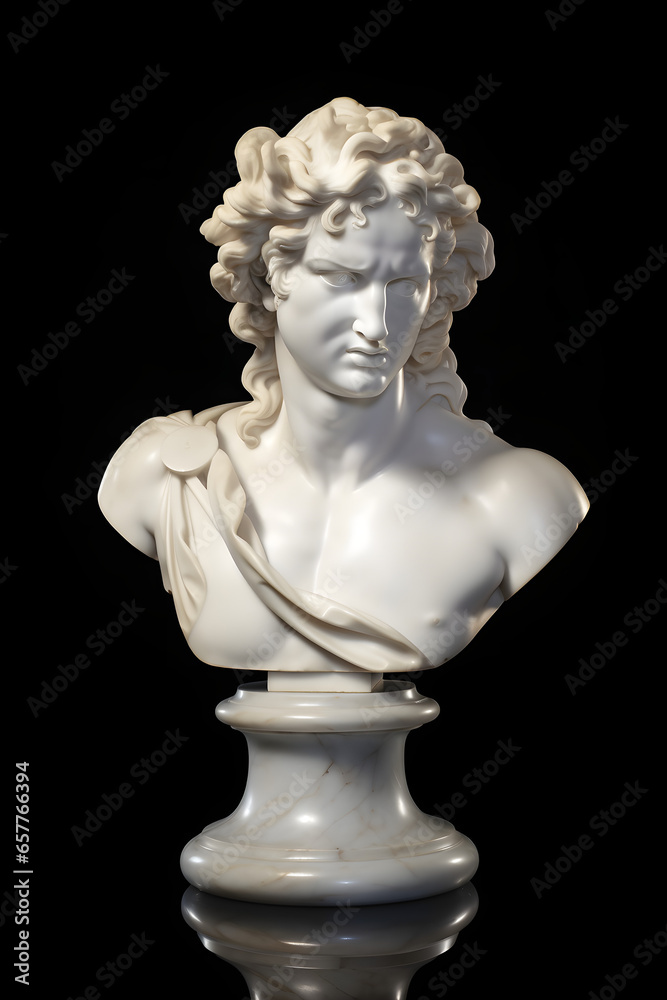 Marble bust of Prometheus
