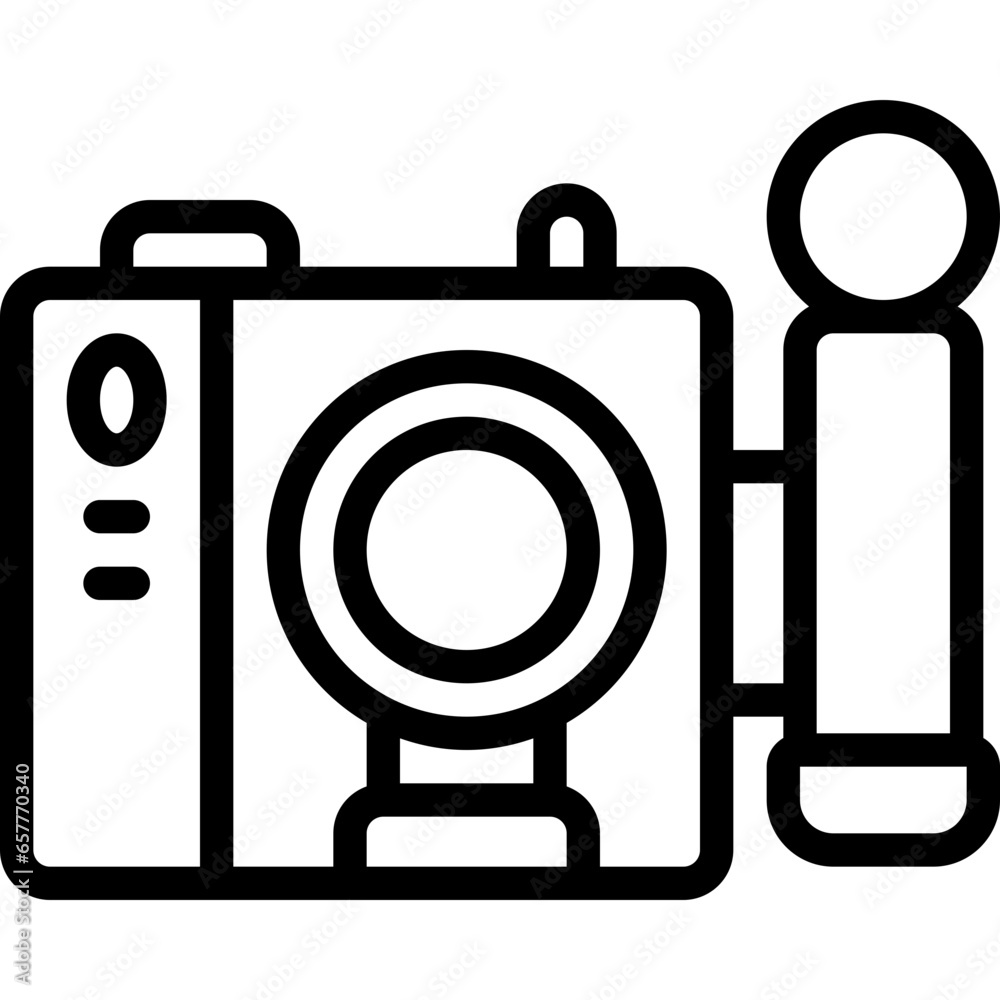 Retro Camera Icon
