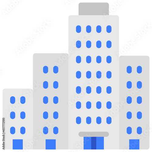 City Scape Buildings Icon