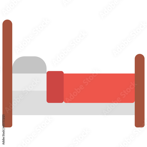 Bed Side View Icon