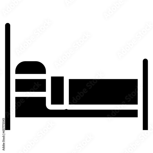 Bed Side View Icon