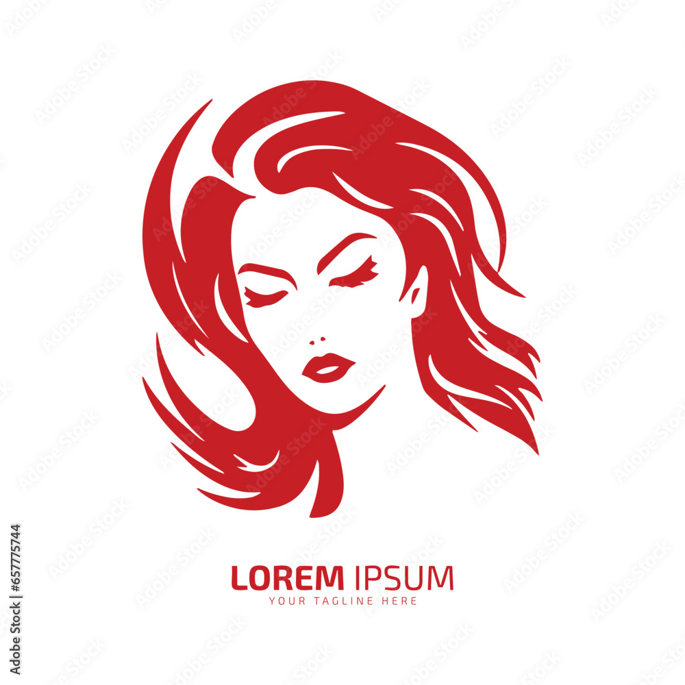 Minimalistic Elegance Abstract Female Face Icon logo icon silhouette vector isolated design Minimalistic Elegance Abstract Female Face Icon logo icon silhouette vector isolated design