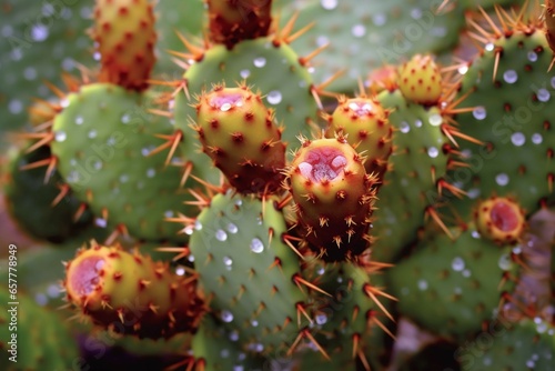 a prickly pear