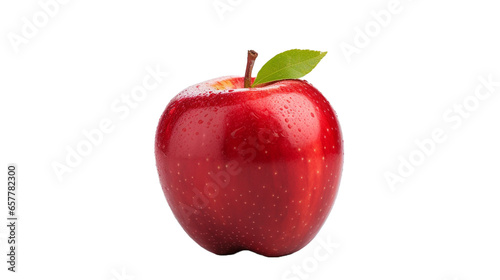 Apple isolated on a transparent background.