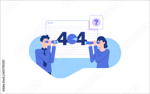 Business Illustration, vector