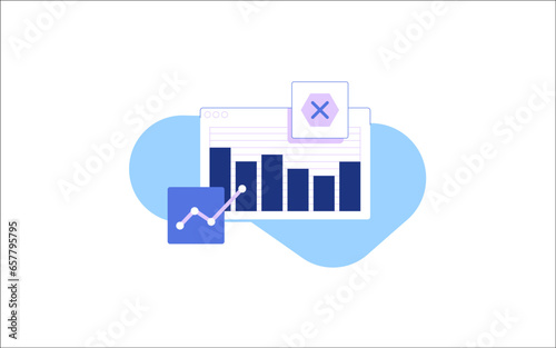 Business Illustration, vector