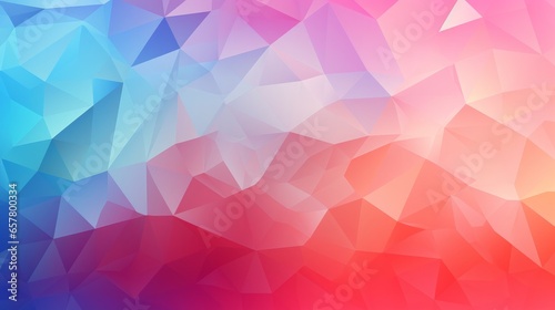 Geometric polygonal design, a versatile background for your creative projects, featuring a soft gradient and abstract visual elements.