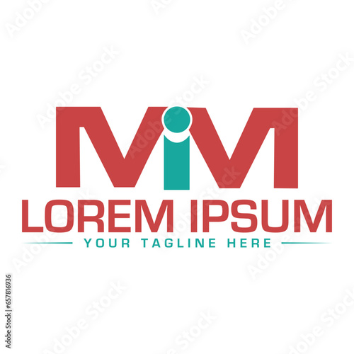 MIM Letter Logo Design Creative logo Design