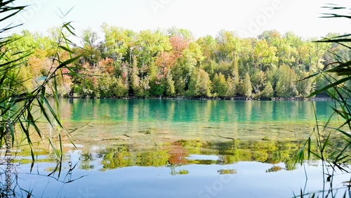 Green Lakes State Park: A natural gem in Syracuse, NY, with emerald lakes and scenic trails, perfect for outdoor enthusiasts and nature lovers.