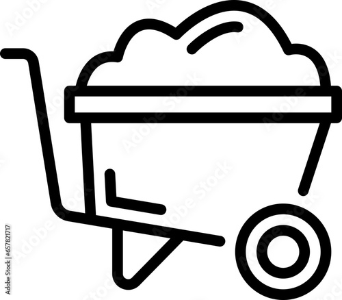 wheelbarrow icon