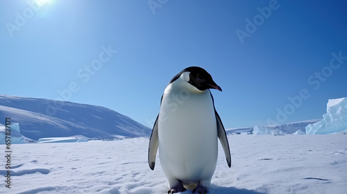Emperor Penguin in Antarctica