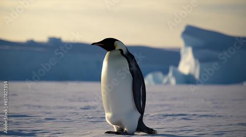 Emperor Penguin in Antarctica