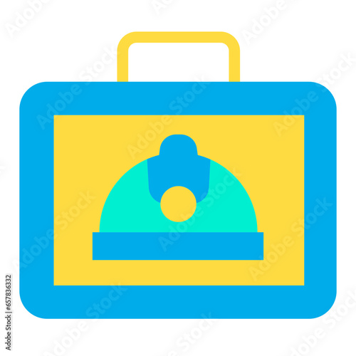 Flat Medical Kit icon