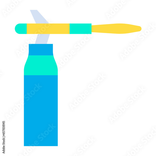 Flat Blowtorch icon