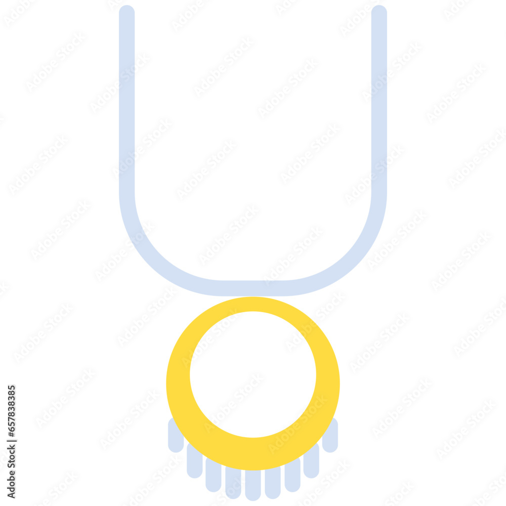 Flat Necklace icon