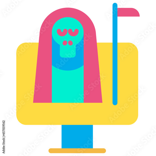 Flat Online Reaper icon