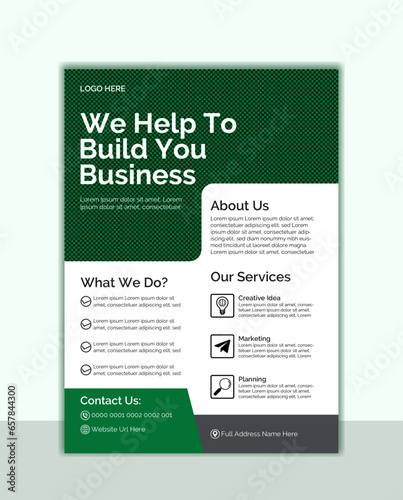 Business flyer design