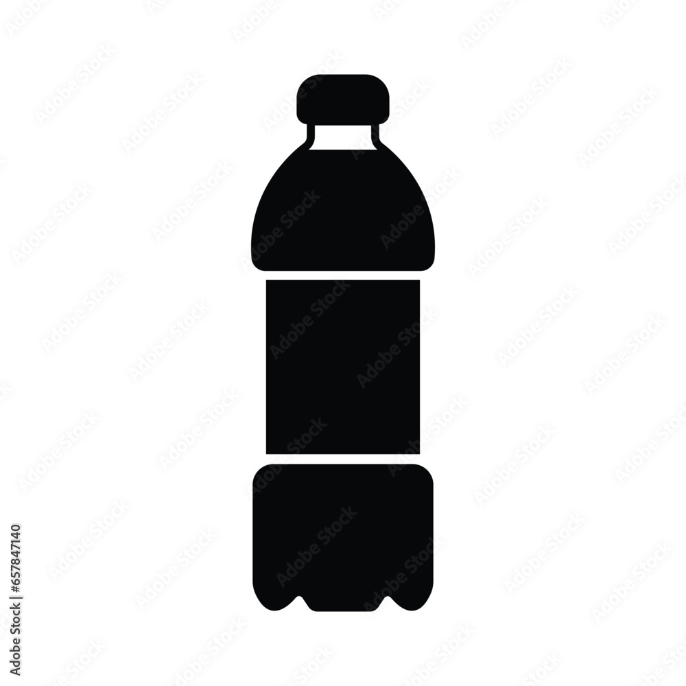 Water Bottle Icon, Mineral Water Illustration Water Bottle Icon, Mineral Water Illustration