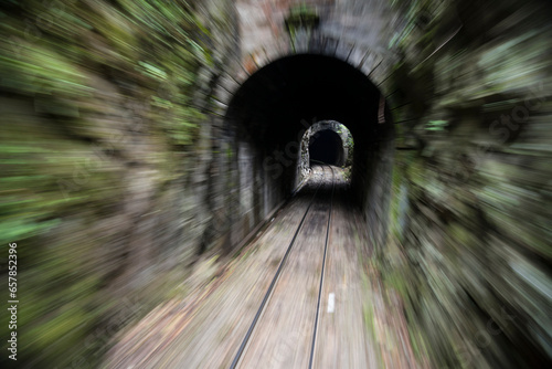 On the train to Machu Picchu; Peru photo