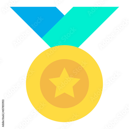 Flat Medal icon
