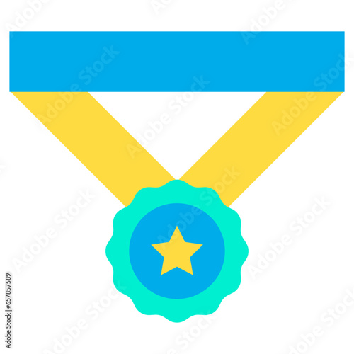 Flat Medal icon