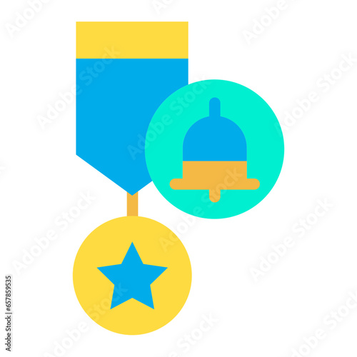 Flat Medal icon