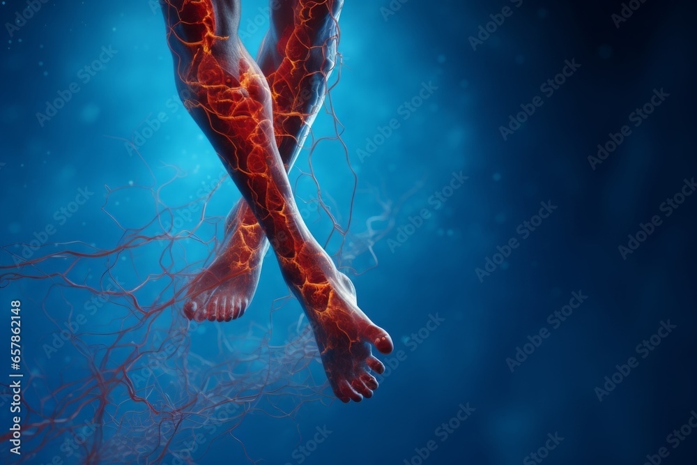 Exploring Vascular Science and Diabetes: An Image Depicting a Patient ...