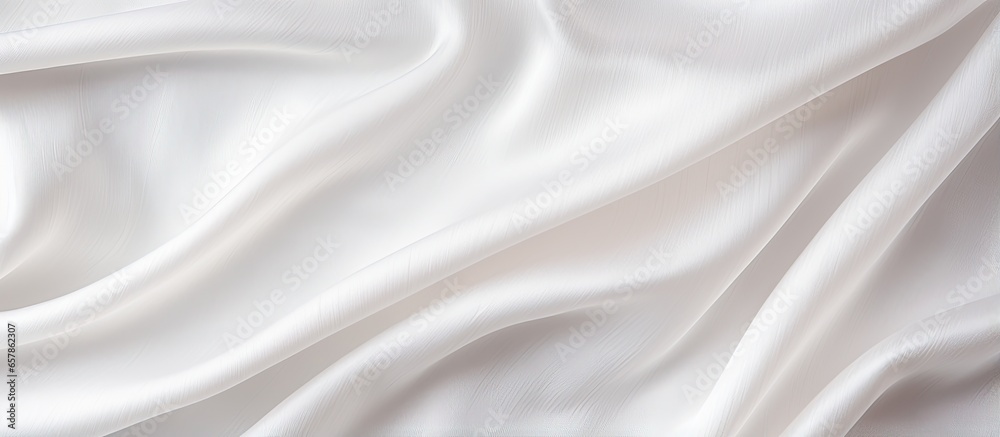 White fabric texture for background White fabric texture for background