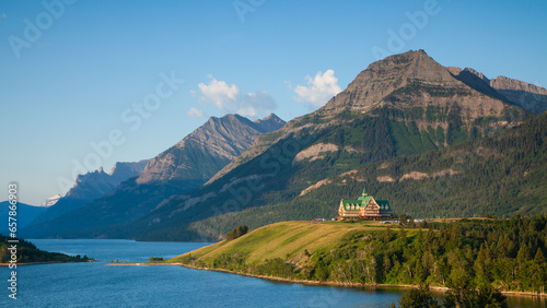 Prince of Wales Hotel in Waterton Lakes National Park photo