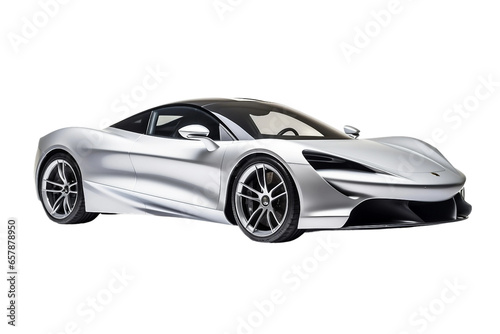High-End Sports Car Isolated on Transparent Background © noman