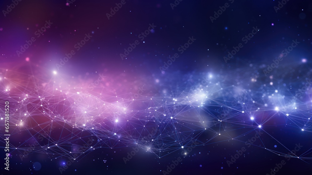 Abstract background where technology particles weave together lines of code, illustrating the interconnectedness of programming languages Abstract background where technology particles weave together lines of code, illustrating the interconnectedness of programming languages