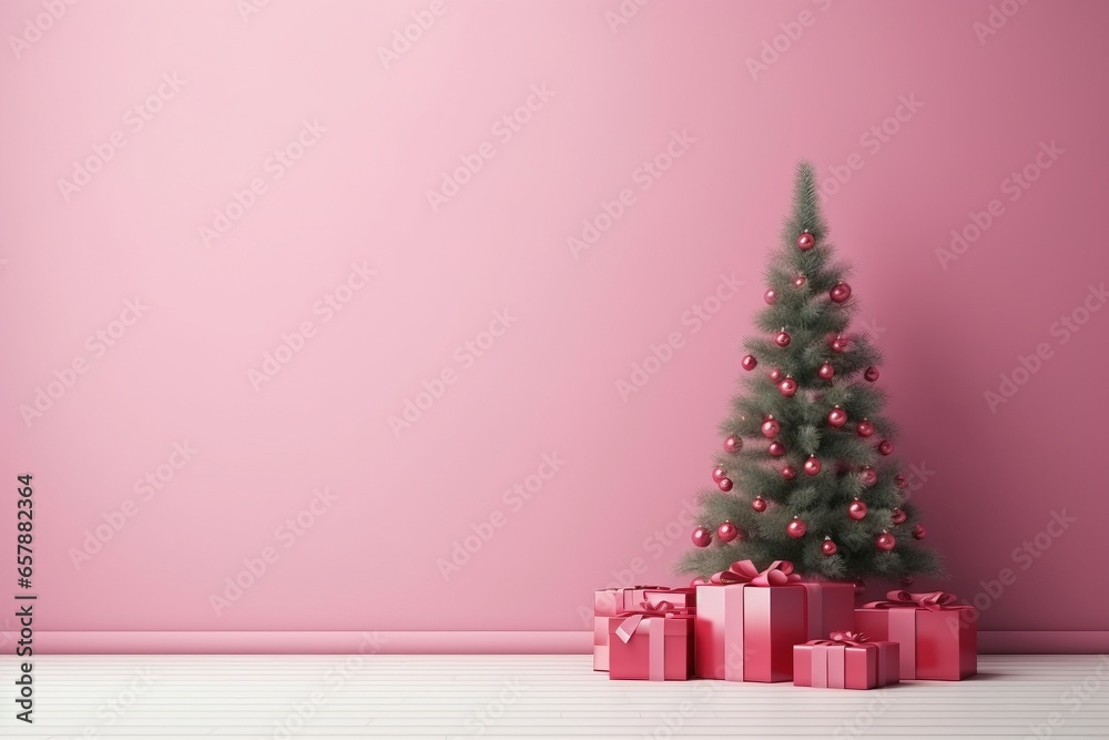 Festive Christmas-Themed Background for Mock-Up Product Display and Holiday Showcase Festive Christmas-Themed Background for Mock-Up Product Display and Holiday Showcase