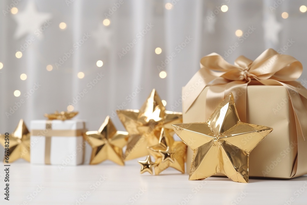 Festive Christmas-Themed Background for Mock-Up Product Display and Holiday Showcase Festive Christmas-Themed Background for Mock-Up Product Display and Holiday Showcase