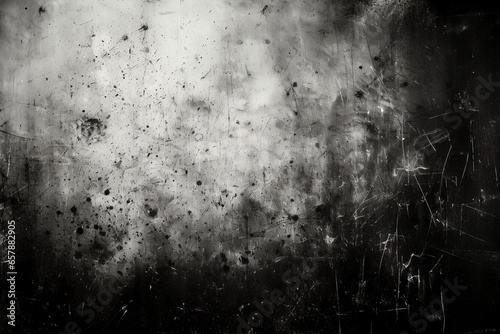 scary horror themed background wallpaper, grey black beige frightening ghostly erie grit grain scratch elements photo