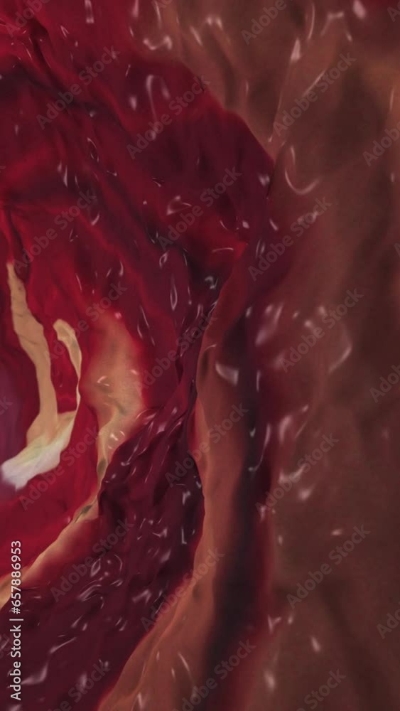 Vertical video - abstract psychedelic flowing red liquid motion marble effect motion background.
Vertical video - abstract psychedelic flowing red liquid motion marble effect motion background.