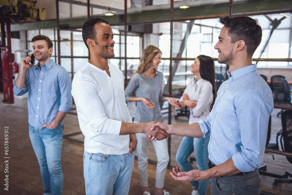 Business people working