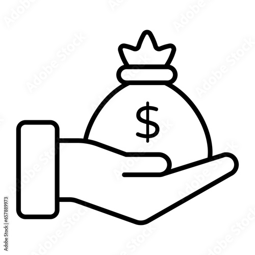 Profits Outline Icon