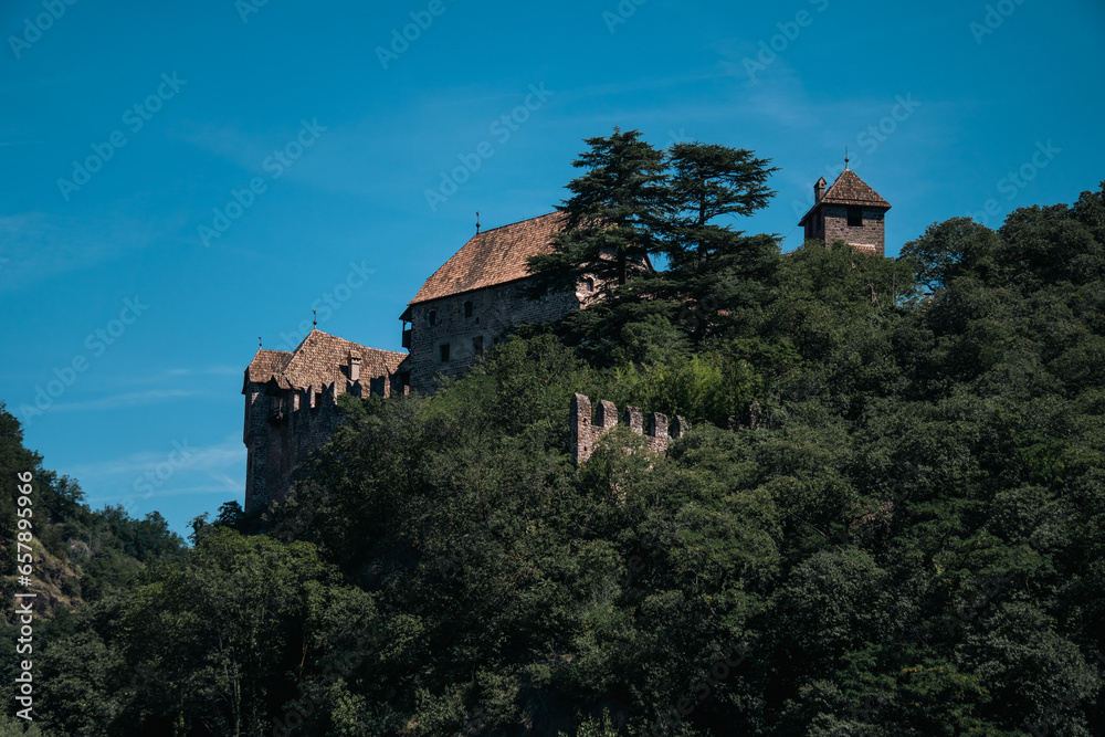 old castle in the mountains of Bolzano