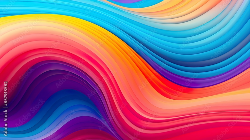Obraz premium abstract colorful background glowing - generative ai