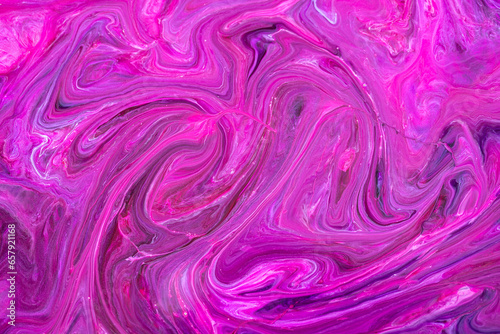 Closeup abstract color mixing of acrylic for use as background. Acrylic texture with marble pattern  marbling background 