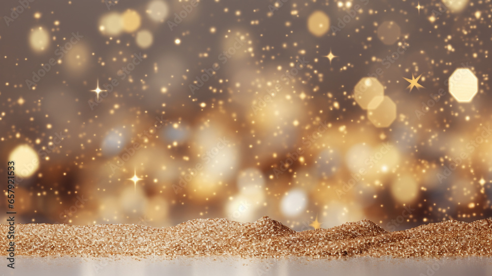 Obraz premium christmas background with christmas decorations and balls