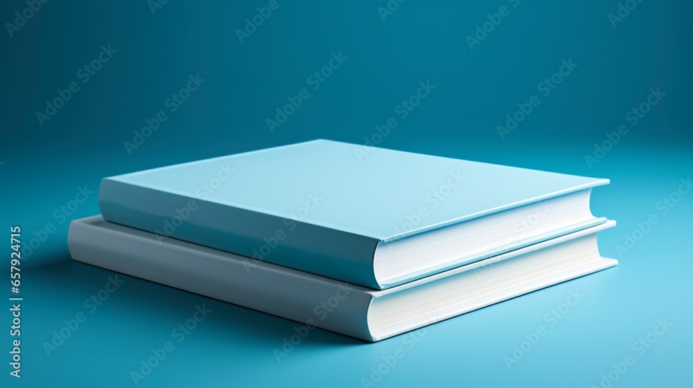 Blank book mockup cover template Blank book mockup cover template