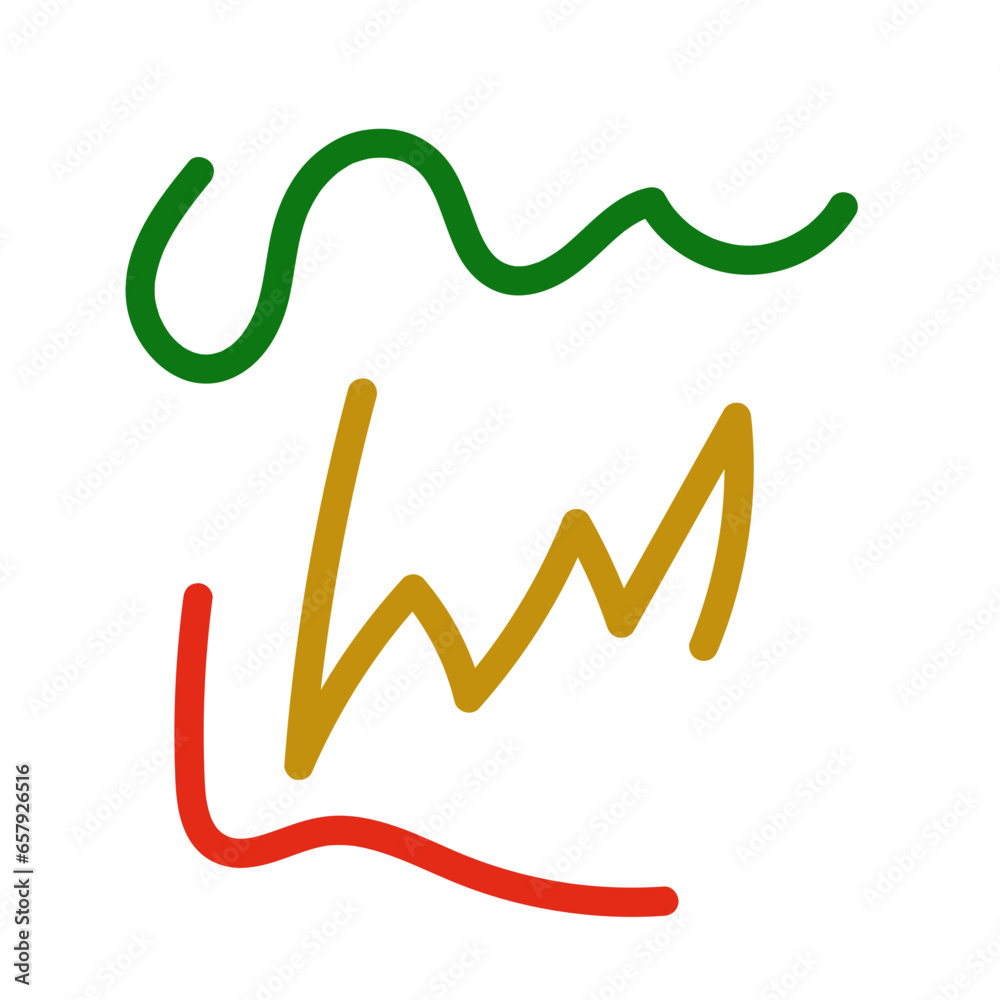 Abstract Scribble Decor Vector Abstract Scribble Decor Vector