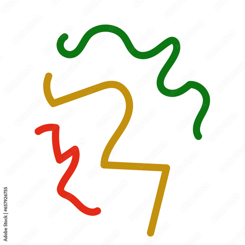 Abstract Scribble Decor Vector Abstract Scribble Decor Vector