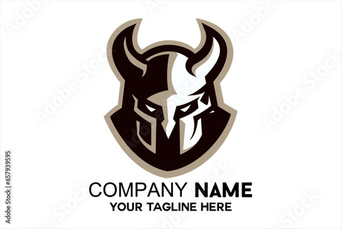 vector viking warrior head protector